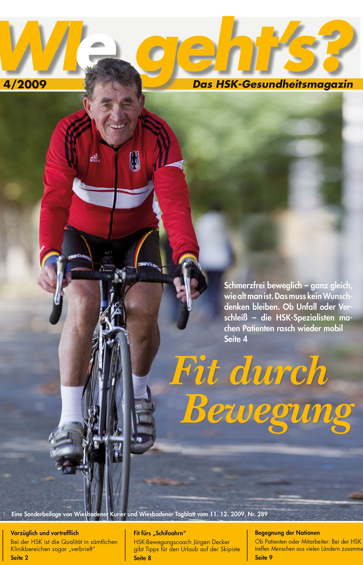 Titel zu "Wie geht's" von HSK